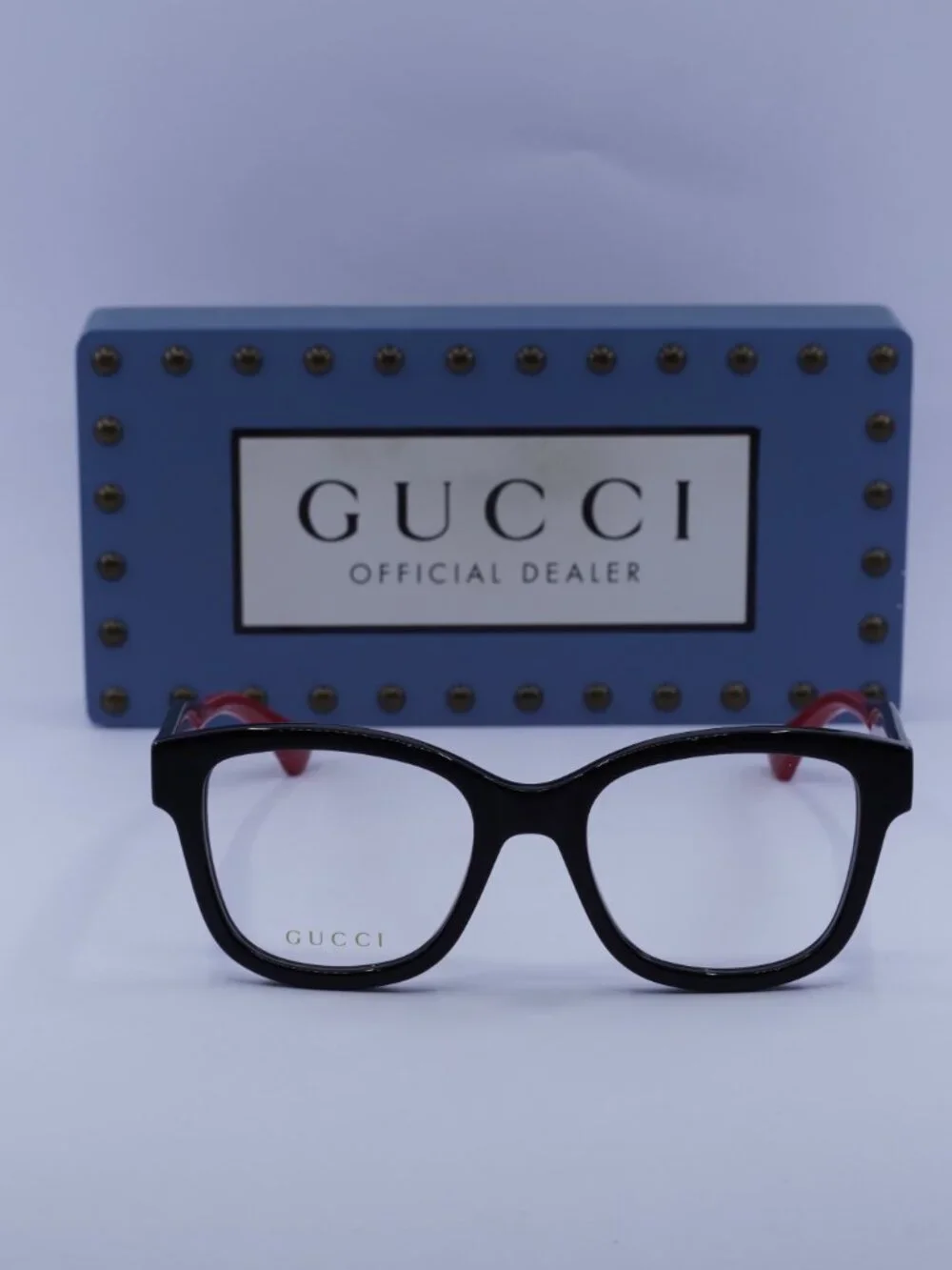 Gucci GG1863O 001 Cat Eye 51mm Eyeglasses - Black